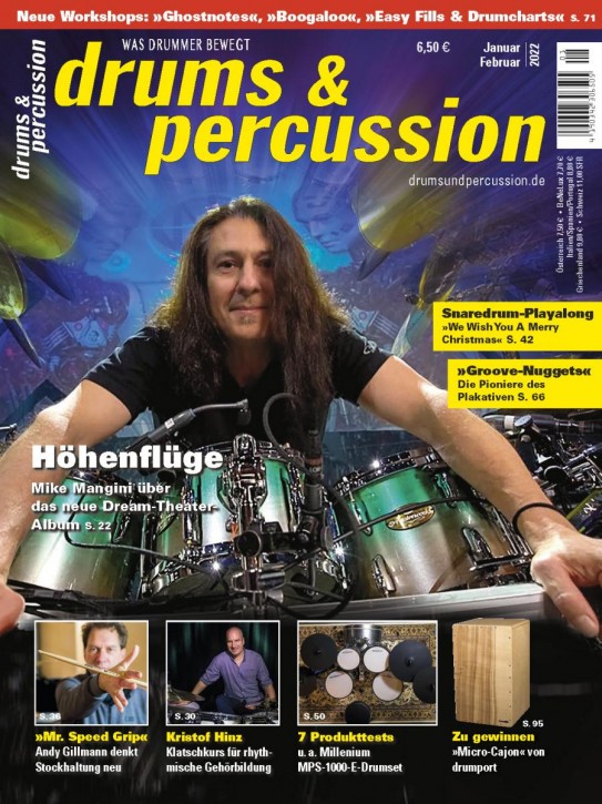 drums&percussion Januar/Februar 2022 E-Paper