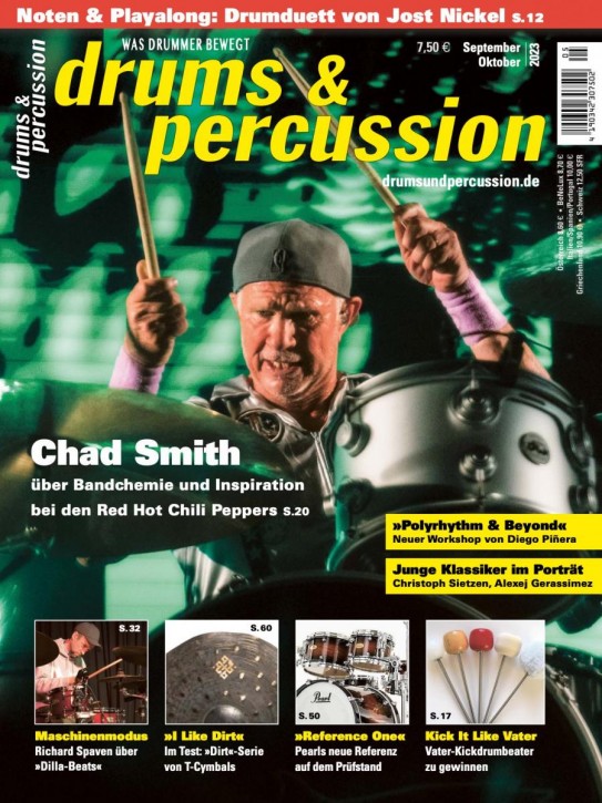 drums&percussion September/Oktober 2023 gedruckte Ausgabe