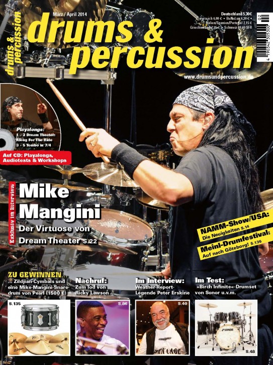 drums&percussion März/April 2014 E-Paper
