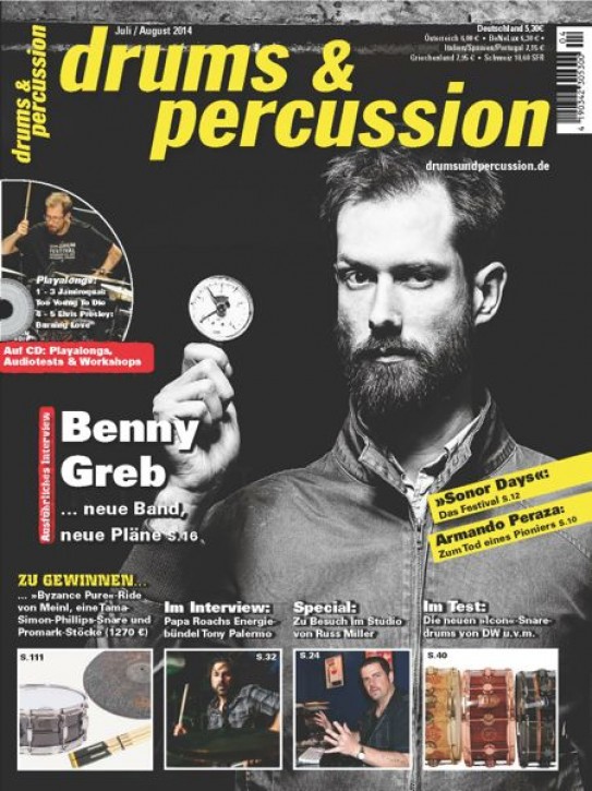 drums&percussion Juli/August 2014 E-Paper