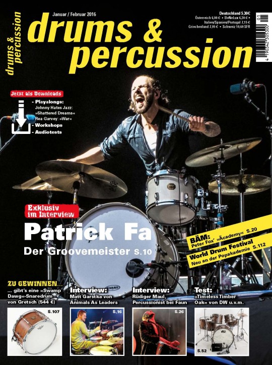 drums&percussion Januar/Februar 2016