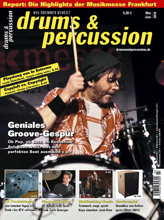 drums&percussion Mai/Juni 2018