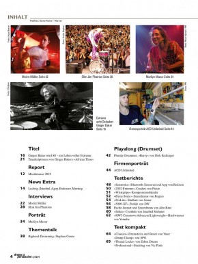 drums&percussion Juli/August 2019