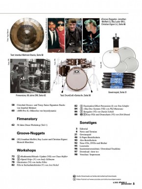 drums&percussion November/Dezember 2022 E-Paper