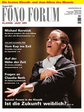 FONO FORUM August 2022 gedruckte Ausgabe