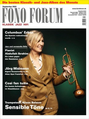 FONO FORUM September 2022 gedruckte Ausgabe