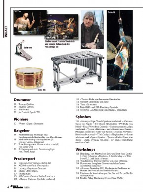 drums&percussion Mai/Juni 2011