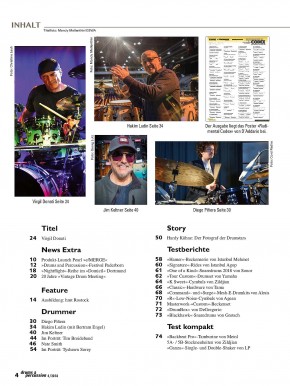 drums&percussion Juli/August 2018